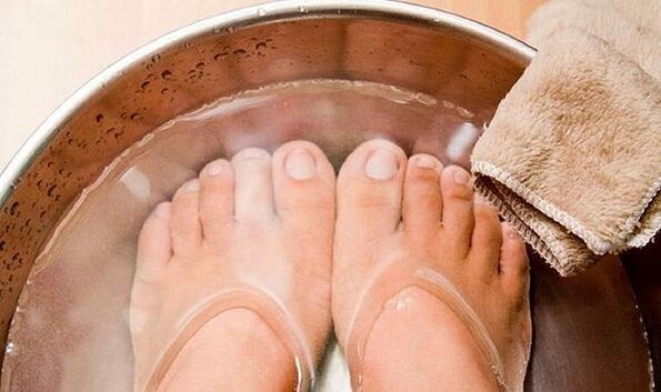 Foot bath for fungal infection